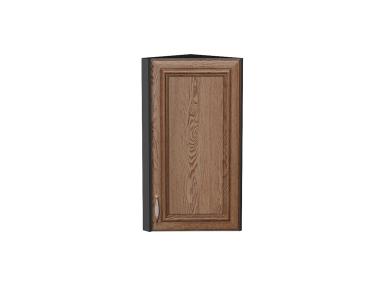 Шкаф верхний торцевой Шале 300 Brown Dreamline / Graphite