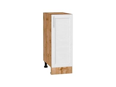 Шкаф нижний Сканди 300 White Softwood / Дуб Вотан