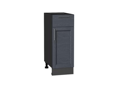 Шкаф нижний с 1 ящиком Сканди 300 Graphite Softwood / Graphite