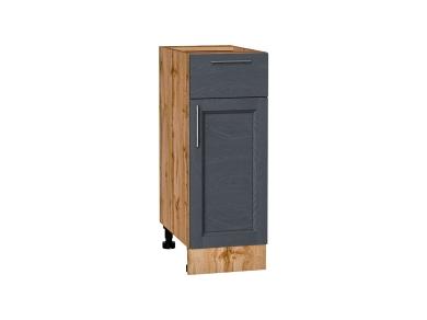 Шкаф нижний с 1 ящиком Сканди 300 Graphite Softwood / Дуб Вотан
