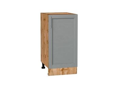 Шкаф нижний Сканди 400 Grey Softwood / Дуб Вотан