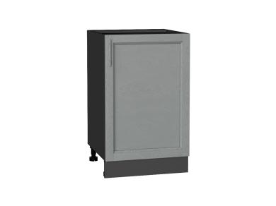 Шкаф нижний Сканди 500 Grey Softwood / Graphite