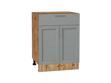 Шкаф нижний с 1 ящиком Сканди 601М Grey Softwood / Дуб Вотан