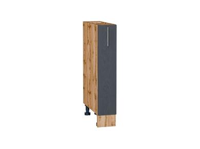 Нижняя бутылочница Сканди 150 Graphite Softwood / Дуб Вотан