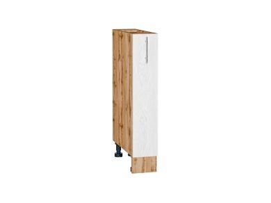 Нижняя бутылочница Сканди 150 White Softwood / Дуб Вотан