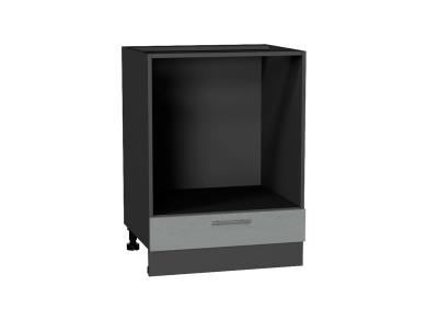 Шкаф под духовку Сканди 600 Grey Softwood / Graphite