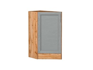 Шкаф нижний торцевой Сканди 300 (прав.) Grey Softwood / Дуб Вотан