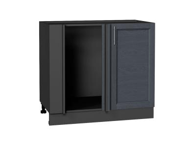 Шкаф нижний угловой Сканди 990М Graphite Softwood / Graphite