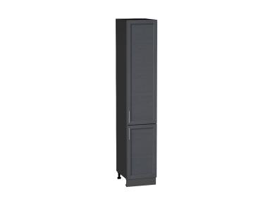 Шкаф пенал Сканди 400 (для верхних шкафов 720) Graphite Softwood / Graphite
