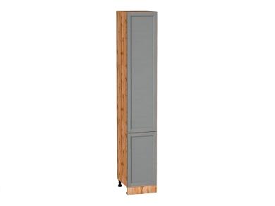 Шкаф пенал Сканди 400Н (для верхних шкафов 920) Grey Softwood / Дуб Вотан