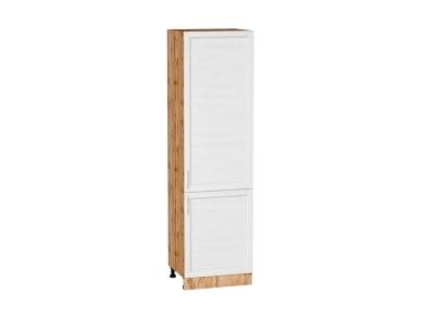 Шкаф пенал Сканди 600 (для верхних шкафов 720) White Softwood / Дуб Вотан