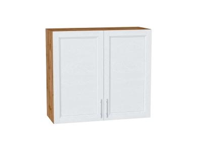 Шкаф верхний Сканди 800 White Softwood / Дуб Вотан