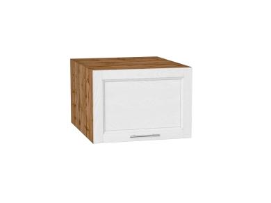 Шкаф верхний горизонтальный с увеличенной глубиной Сканди 510 White Softwood / Дуб Вотан