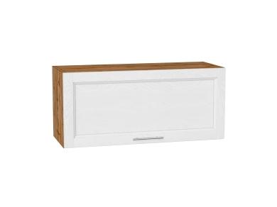 Шкаф верхний горизонтальный Сканди 800 White Softwood / Дуб Вотан