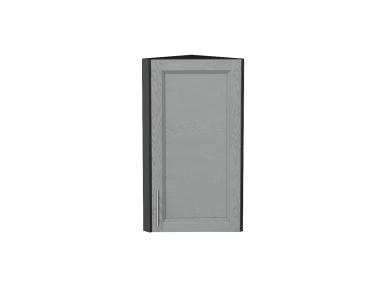 Шкаф верхний торцевой Сканди 300 Grey Softwood / Graphite