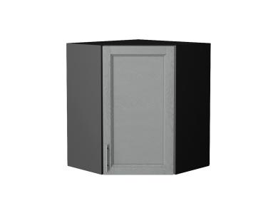 Шкаф верхний угловой Сканди 590 Grey Softwood / Graphite