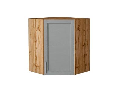 Шкаф верхний угловой Сканди 590 Grey Softwood / Дуб Вотан