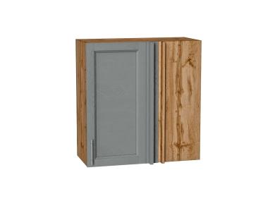Шкаф верхний прямой угловой Сканди 700 Grey Softwood / Дуб Вотан