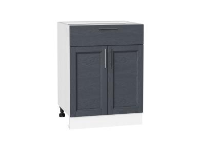 Шкаф нижний с 1 ящиком Сканди 601М Graphite Softwood / Белый