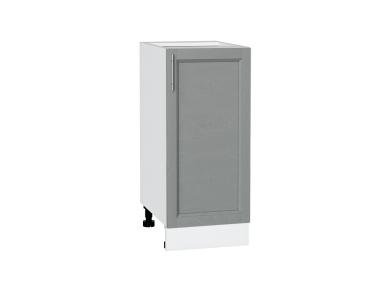 Шкаф нижний Сканди 350 Grey Softwood / Белый