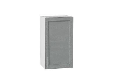 Шкаф верхний Сканди 400 Grey Softwood / Белый