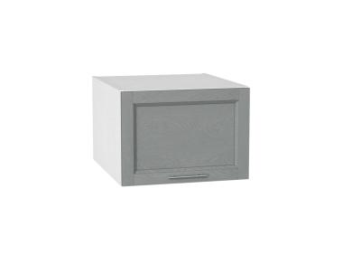 Шкаф верхний горизонтальный с увеличенной глубиной Сканди 510 Grey Softwood / Белый