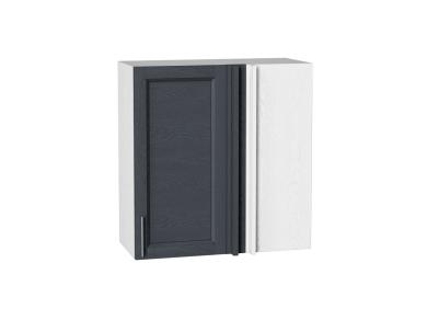 Шкаф верхний прямой угловой Сканди 700 Graphite Softwood / Белый