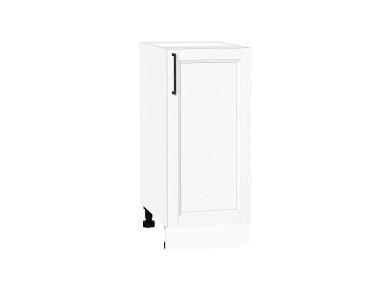 Шкаф нижний Сканди 350 White Silkwood / Белый