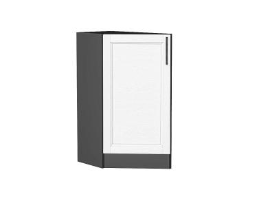 Шкаф нижний торцевой Сканди 300 (прав.) Graphite / White Silkwood