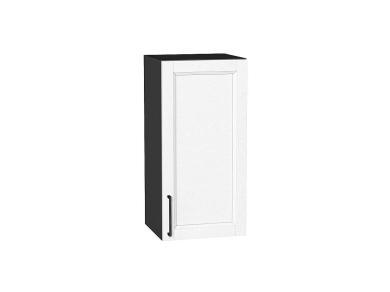 Шкаф верхний Сканди 350 White Silkwood / Graphite
