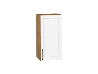 Шкаф верхний Сканди 350 White Silkwood / Дуб Вотан
