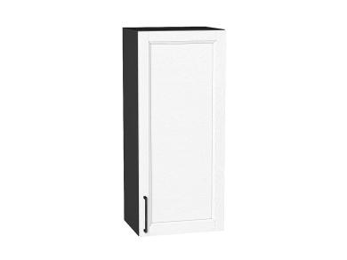 Шкаф верхний Сканди 400Н White Silkwood / Graphite