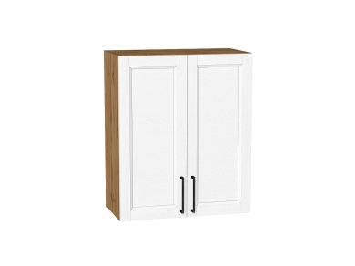Шкаф верхний Сканди 600 White Silkwood / Дуб Вотан