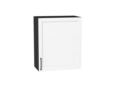 Шкаф верхний Сканди 600М White Silkwood / Graphite