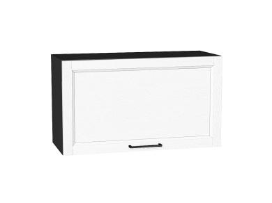 Шкаф верхний горизонтальный Сканди 800Н White Silkwood / Graphite