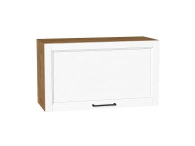 Шкаф верхний горизонтальный Сканди 800Н White Silkwood / Дуб Вотан