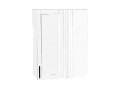 Шкаф верхний прямой угловой Сканди 700Н White Silkwood / Белый