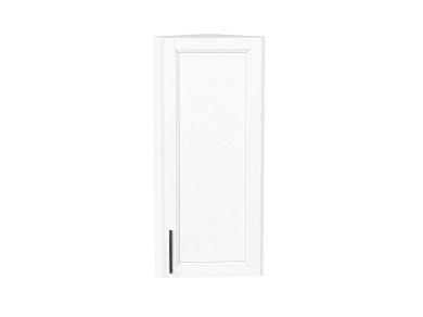 Шкаф верхний торцевой Сканди 300Н White Silkwood / Белый