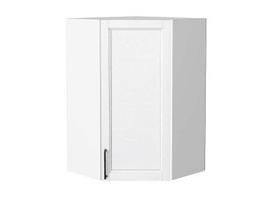 Шкаф верхний угловой Сканди 590Н White Silkwood / Белый
