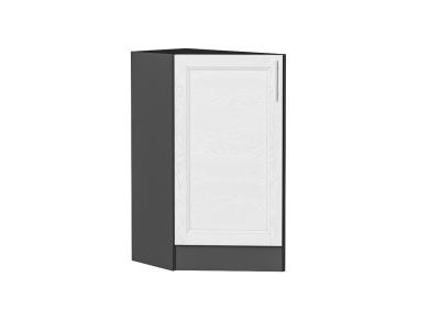Шкаф нижний торцевой Сканди 300 (прав.) Graphite / White Softwood
