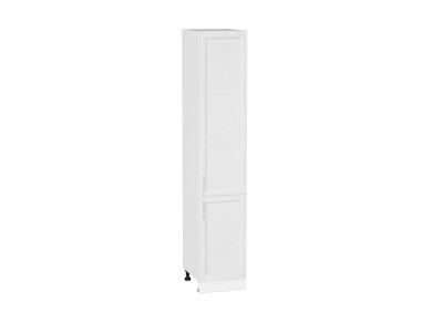 Шкаф пенал Сканди 400 (для верхних шкафов 720) White Softwood / Белый