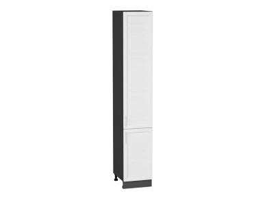 Шкаф пенал Сканди 400Н (для верхних шкафов 920) White Softwood / Graphite