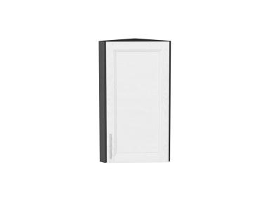 Шкаф верхний торцевой Сканди 300 White Softwood / Graphite