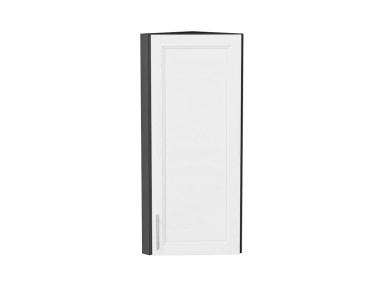 Шкаф верхний торцевой Сканди 300Н White Softwood / Graphite