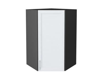 Шкаф верхний угловой Сканди 590Н White Softwood / Graphite