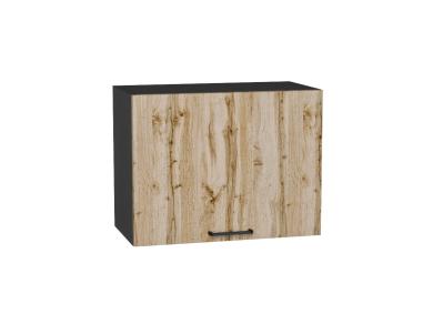 Шкаф верхний горизонтальный Флэт 600Н Wotan Oak 2S / Graphite