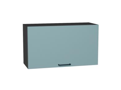 Шкаф верхний горизонтальный Флэт 800Н Grey-green In 2S / Graphite