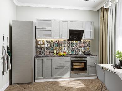 Кухня Сканди-02 Grey Softwood
