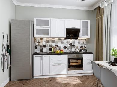 Кухня Сканди-02 White Softwood