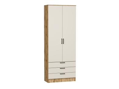 Шкаф двухстворчатый Стиль ШК-803 с ящиками Cashmere In 2S / Дуб Вотан